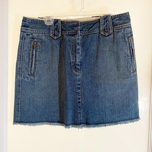 The Limited Denim Mini Skirt Size 8